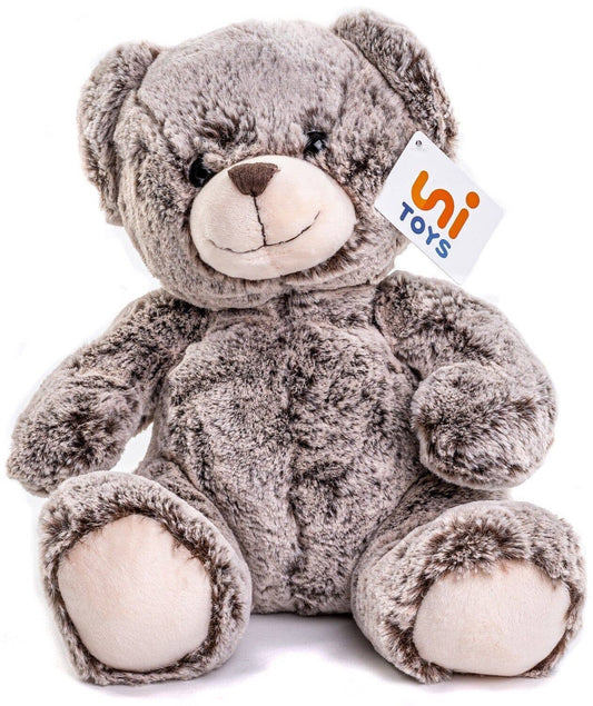 Teddy bear, super soft (dark brown) - cuddly/plush toy