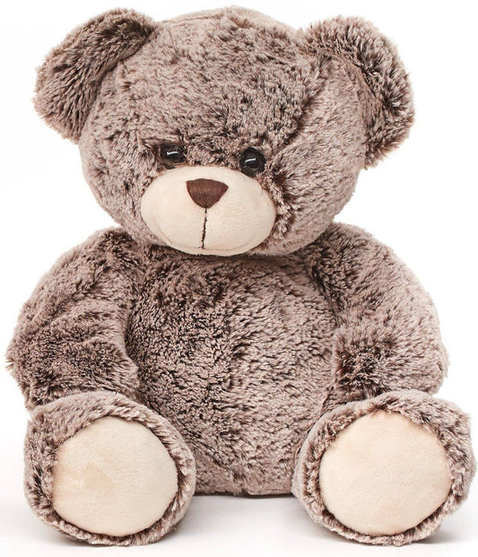Teddy bear, super soft (dark brown) - cuddly/plush toy